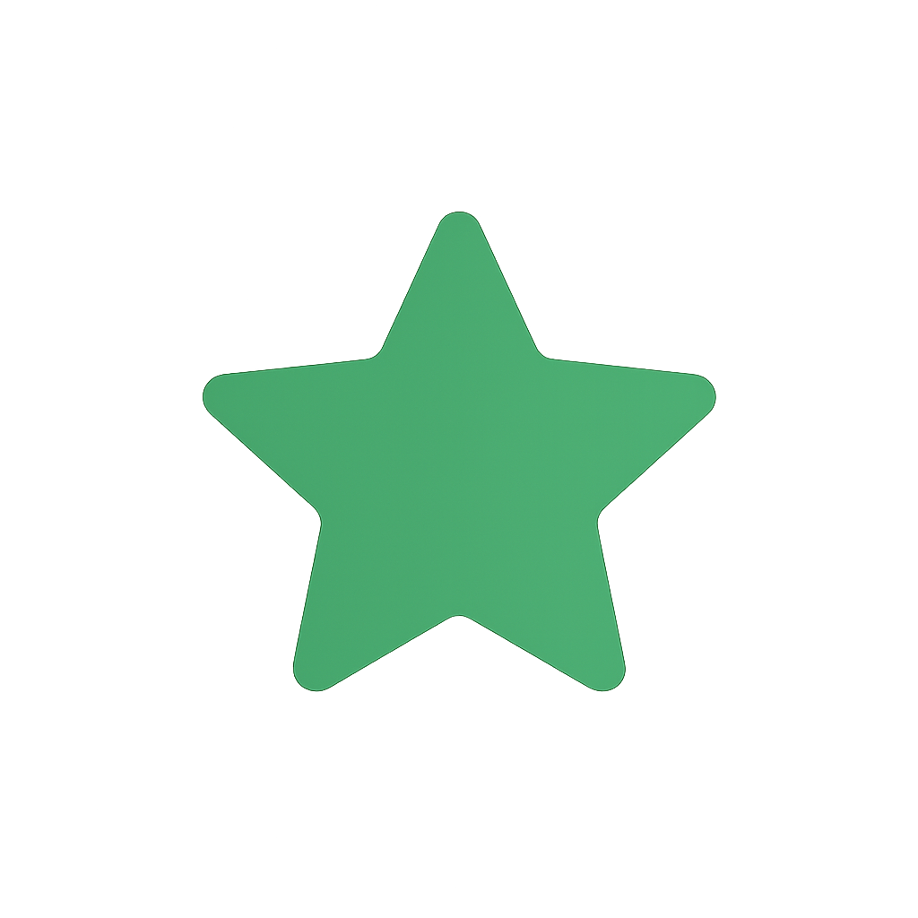 estrela verde